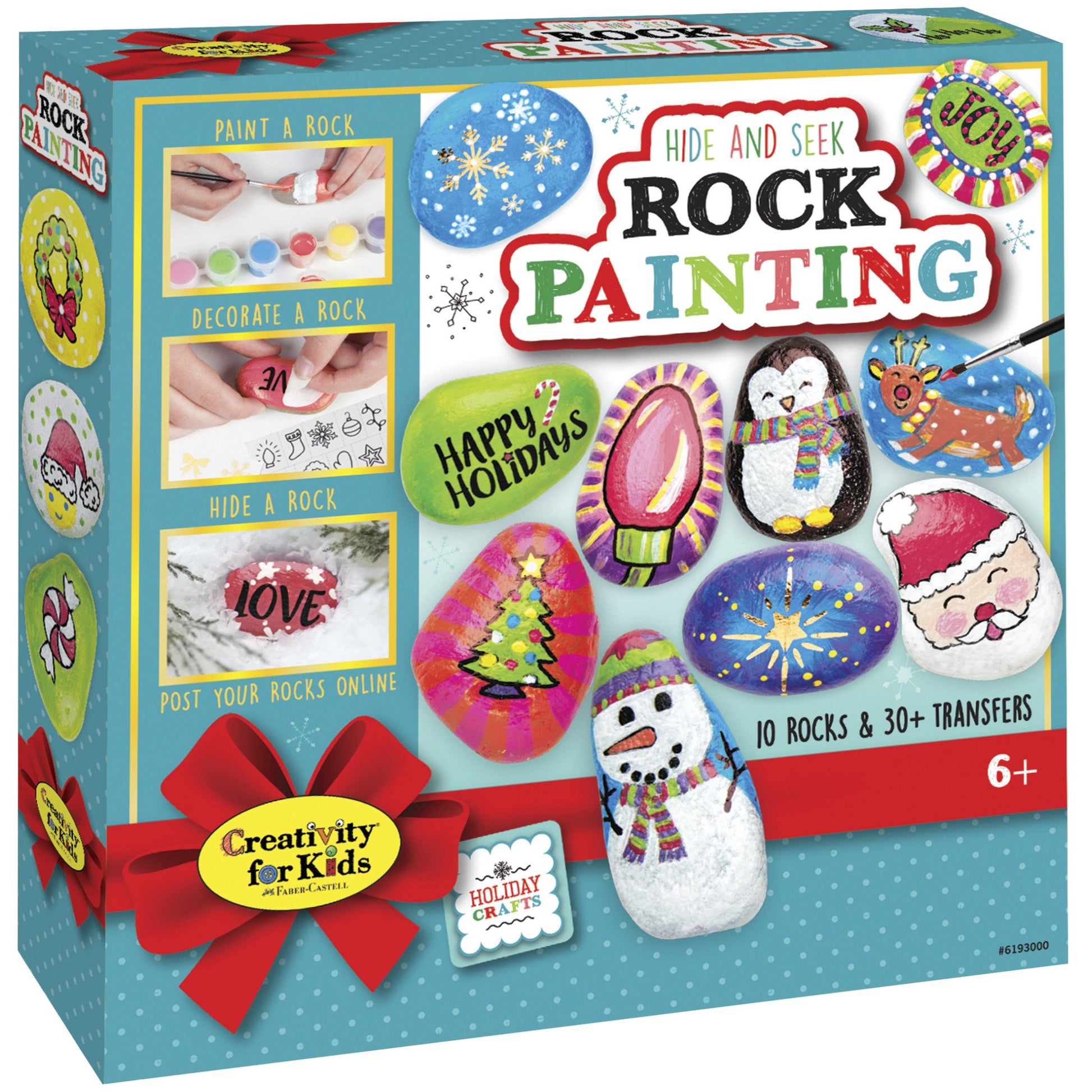  Rock Painting Kit - Craft Kit for Kids 6+ : Toys & Games