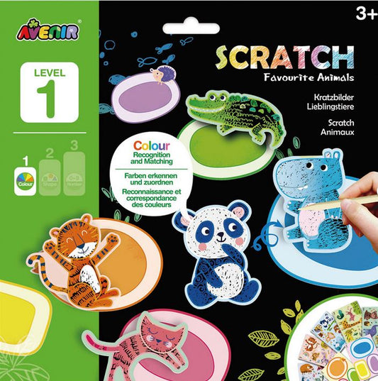 Animals Scratch Learning Fun