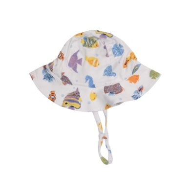 Tropical Reef Fish Sunhat