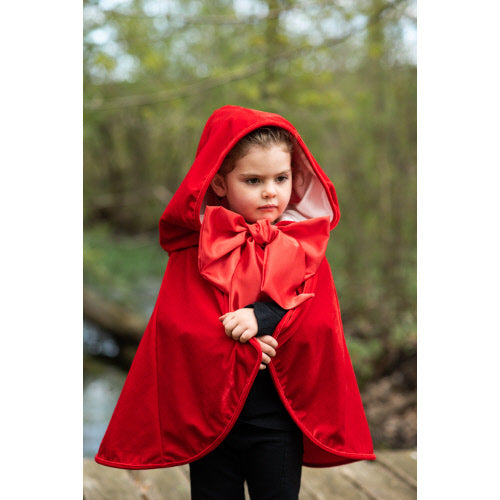 Woodland Storybook Little Red Riding Hood Cape, Size 4-6