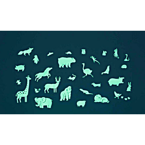 Animal Series Glow-in-the-Dark Stickers
