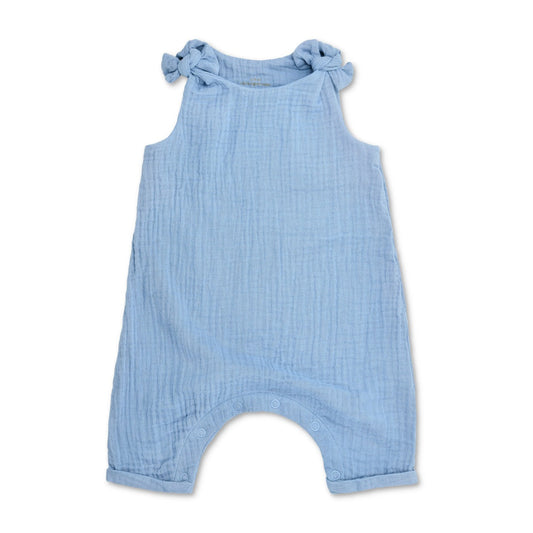 Blue Muslin Overall