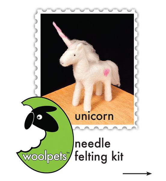 Unicorn Needle Felting Kit - Intermediate