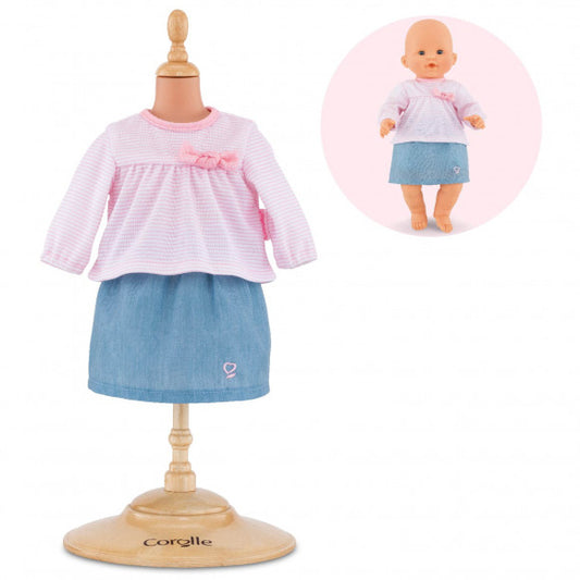 Top & Skirt for 14" Doll